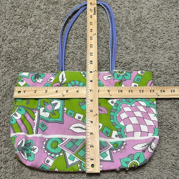 Vintage Christian Livingston Embroidered Beaded Sequin Shoulder Bag Tote - Picture 5 of 11